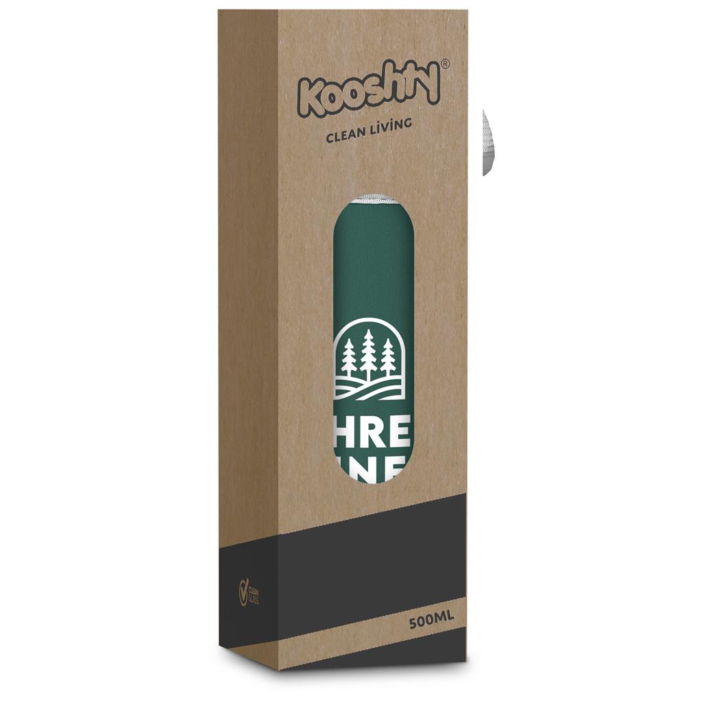 Kooshty Neo Glass Water Bottle - 500ml - Image 35