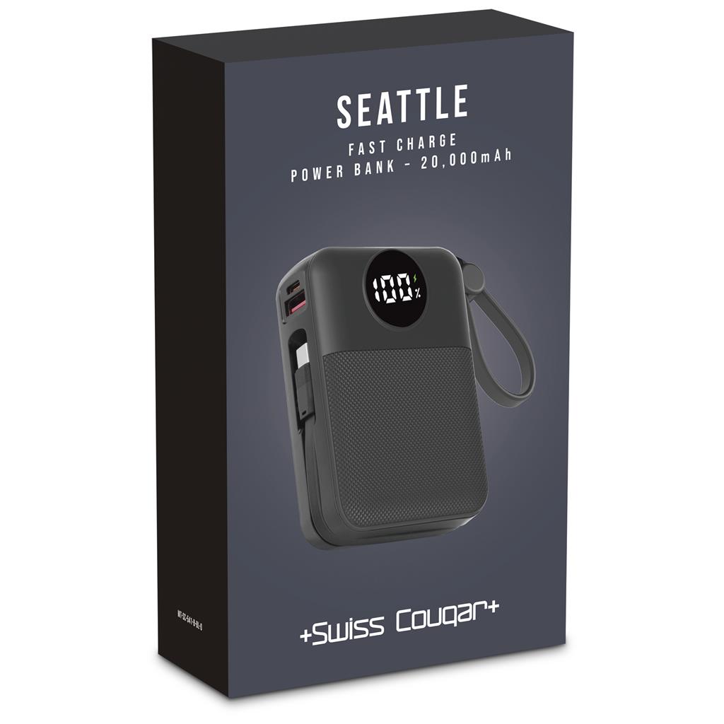 Swiss Cougar Seattle Fast Charge 22.5W Power Bank - 20,000mAh - Image 13