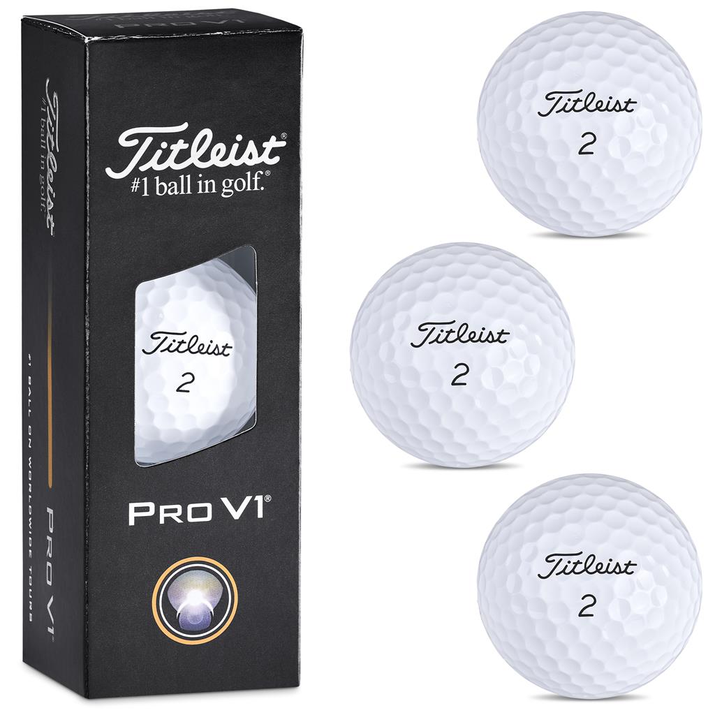 Titleist ProV1 Golf Balls Sleeve of 3