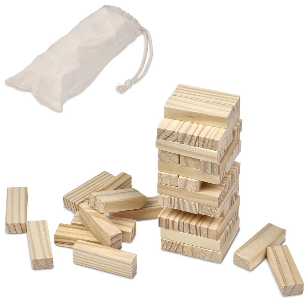 Altitude Tumble Wooden Block Tower Game - Image 7