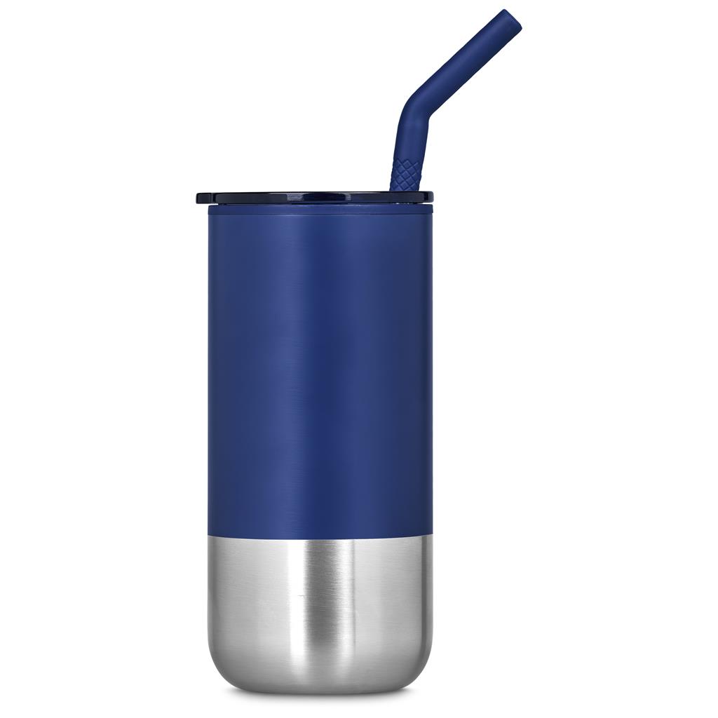 Kooshty Cheerio Stainless Steel & Plastic Double-Wall Tumbler & Straw – 480ml - Image 25