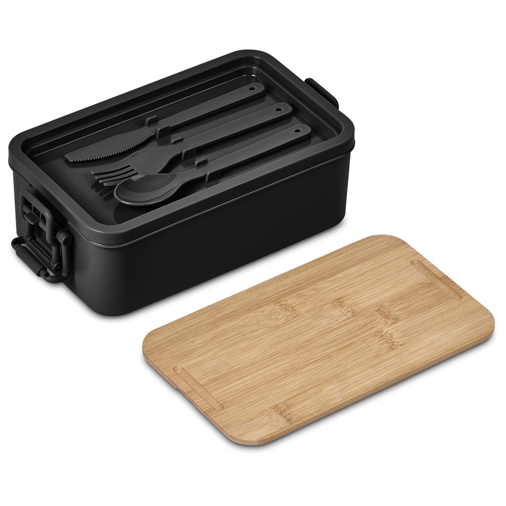 Urban Terrain Lakeside Double Layer Lunch Box & Cutlery Set - Image 8
