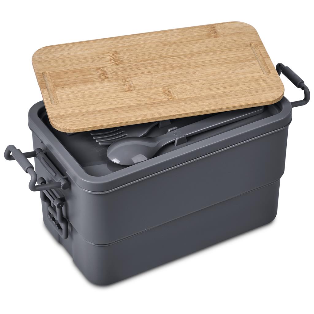 Urban Terrain Lakeside Double Layer Lunch Box & Cutlery Set - Image 21