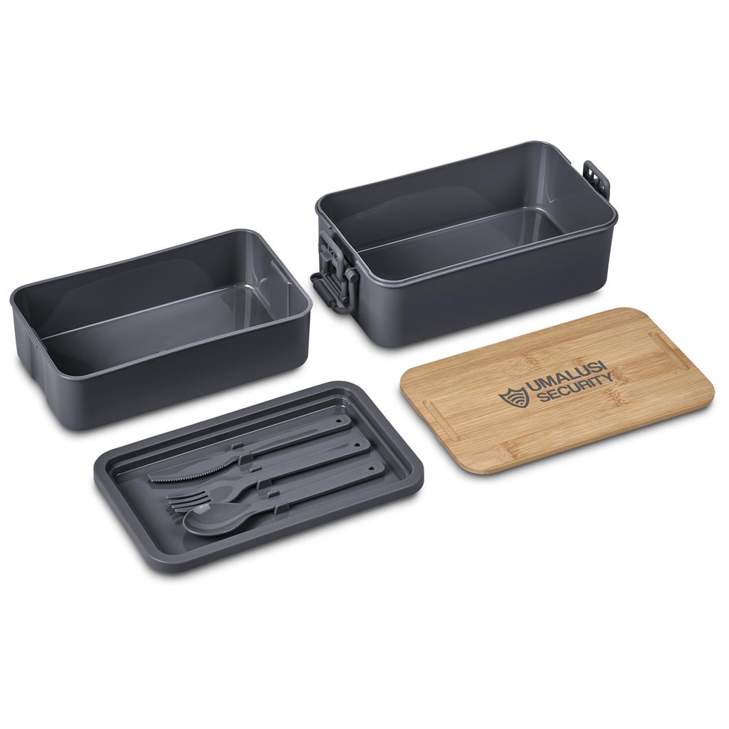 Urban Terrain Lakeside Double Layer Lunch Box & Cutlery Set - Image 28