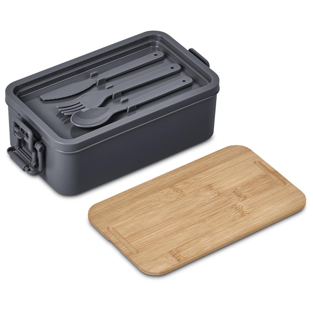 Urban Terrain Lakeside Double Layer Lunch Box & Cutlery Set - Image 24