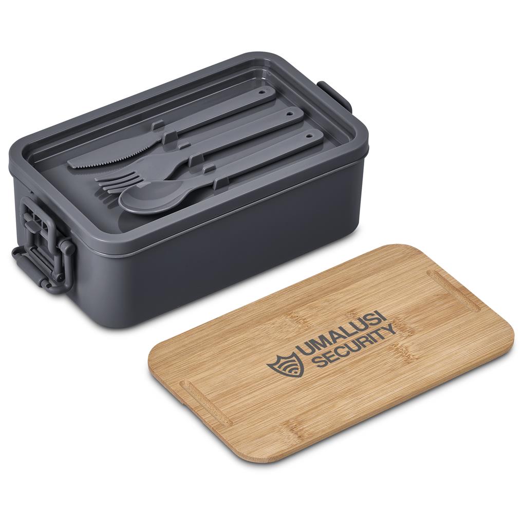 Urban Terrain Lakeside Double Layer Lunch Box & Cutlery Set - Image 33