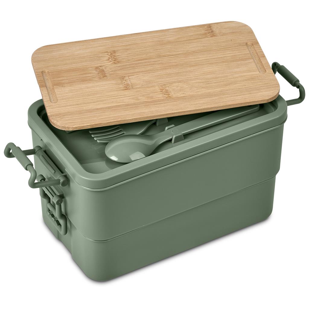 Urban Terrain Lakeside Double Layer Lunch Box & Cutlery Set - Image 41