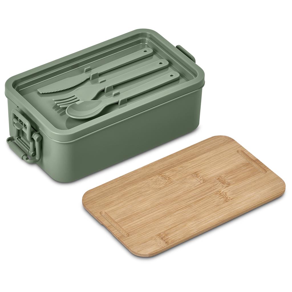 Urban Terrain Lakeside Double Layer Lunch Box & Cutlery Set - Image 47