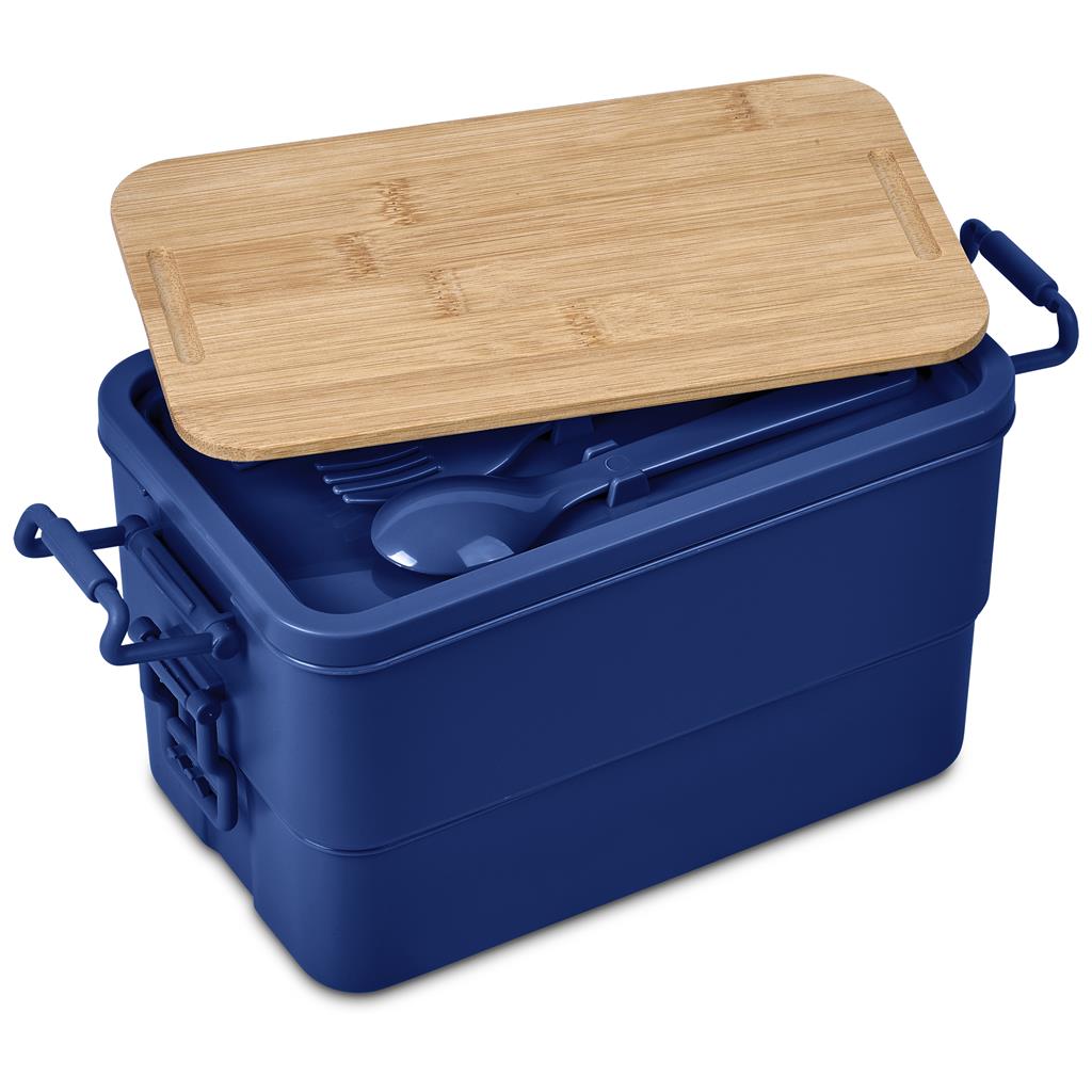 Urban Terrain Lakeside Double Layer Lunch Box & Cutlery Set - Image 49