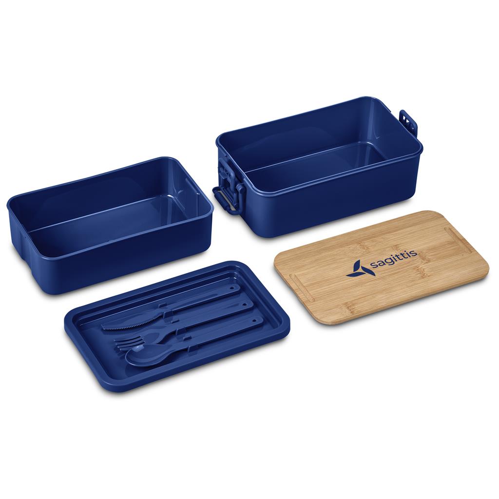 Urban Terrain Lakeside Double Layer Lunch Box & Cutlery Set - Image 51