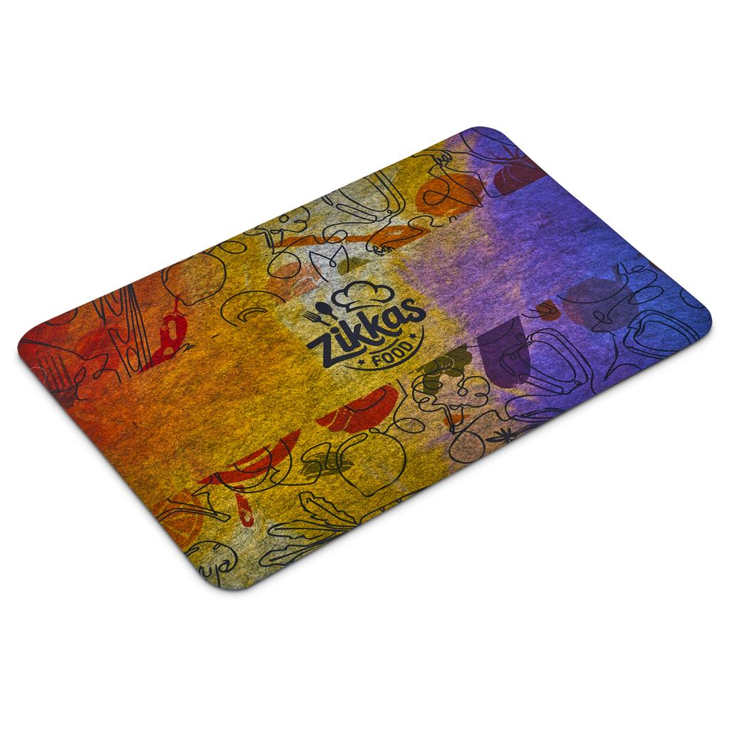 Pre-Production Sample Hoppla Savour RPET Felt Placemat - Image 5