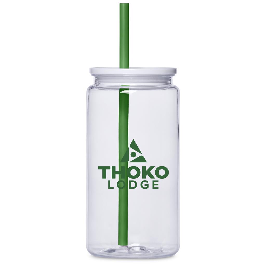 Altitude Mina Plastic Tumbler and Straw - 550ml - Image 7