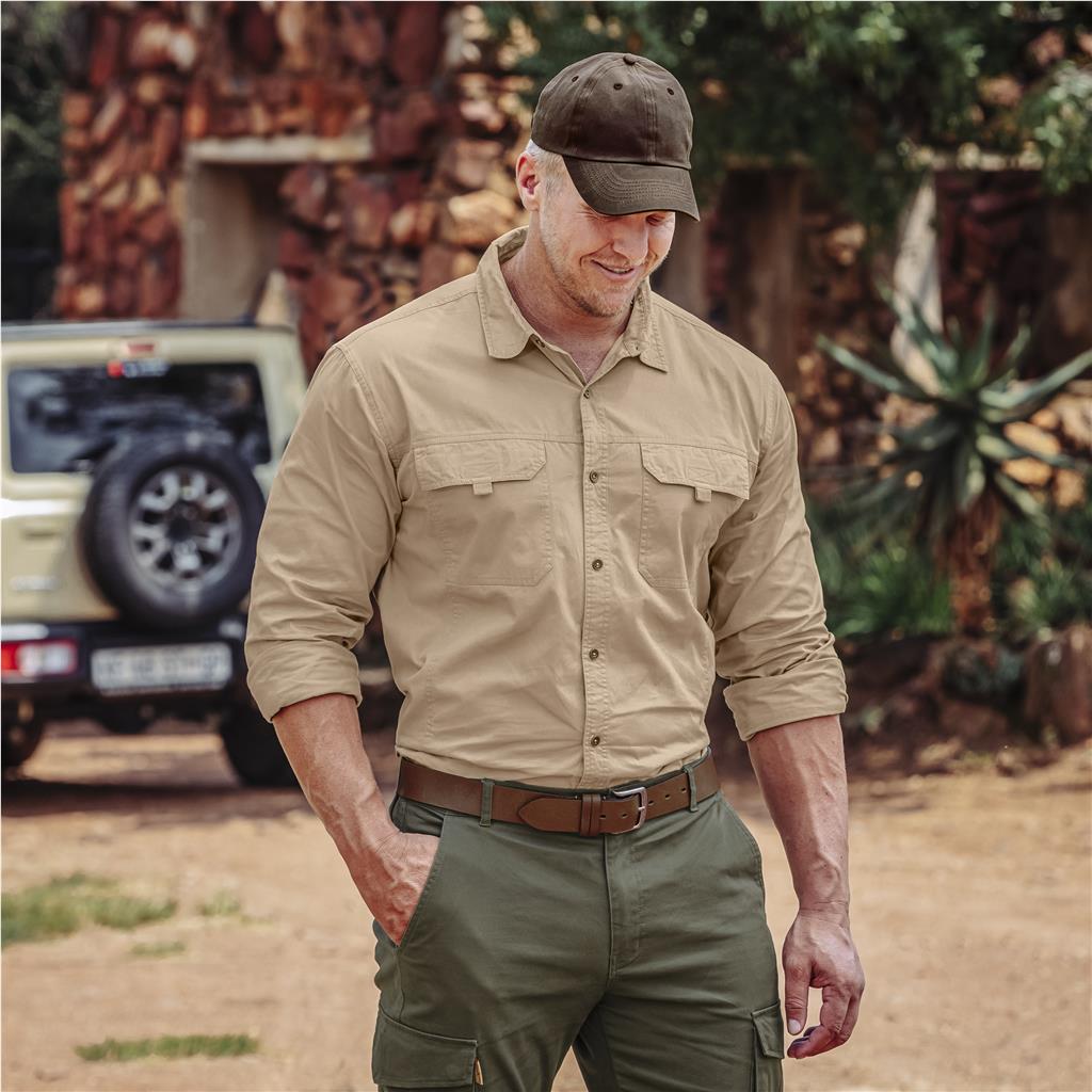 Urban Terrain Sondela Oilskin Cap - 6 Panel - Image 6