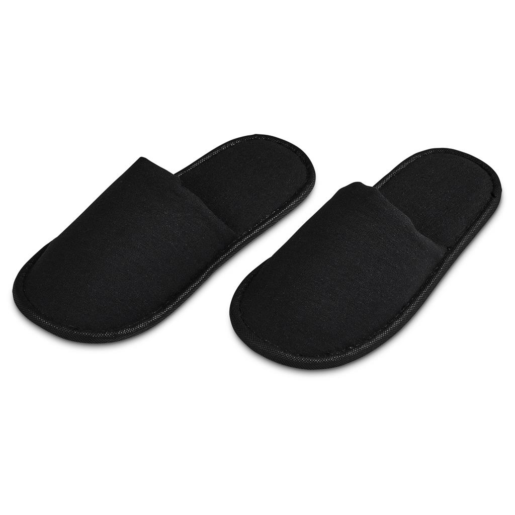 Serendipio Be Our Guest Linen Slippers - Image 9