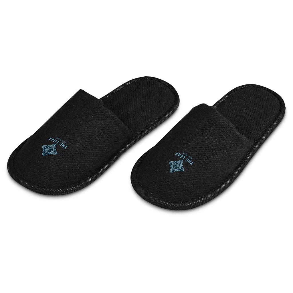 Serendipio Be Our Guest Linen Slippers - Image 8