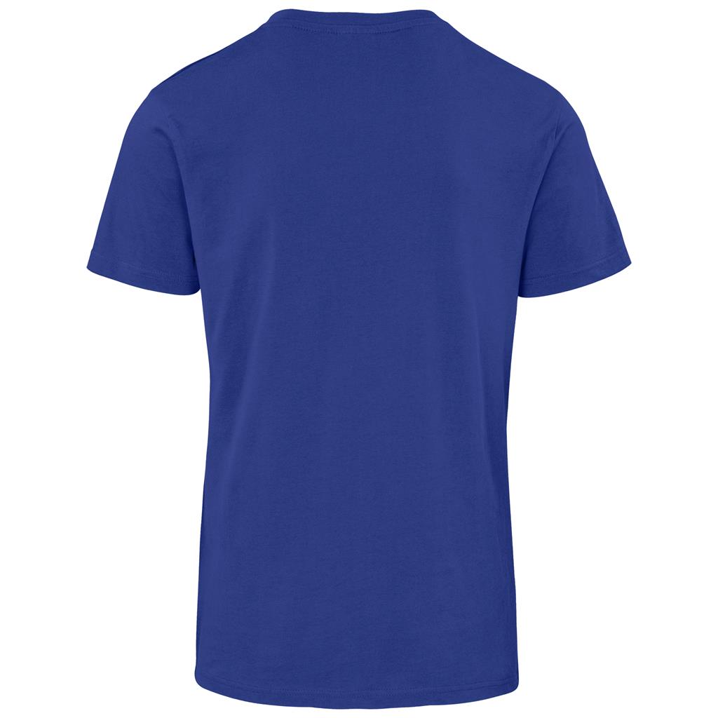 Mens Super Club 165 V-Neck T-Shirt - Royal Blue - Image 3