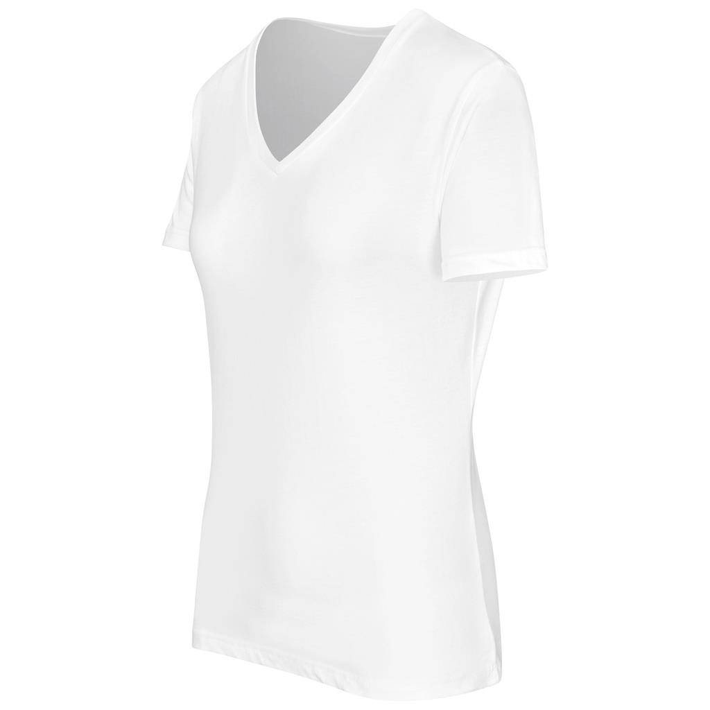 Ladies Super Club 165 V-Neck T-Shirt - Image 13