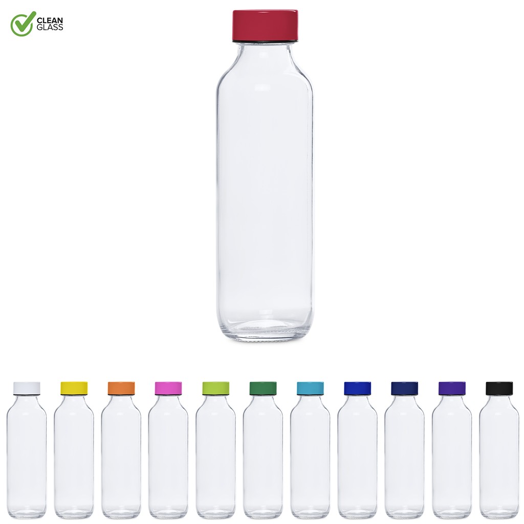 Kooshty Gladiola Glass Water Bottle - 500ml - Image 4