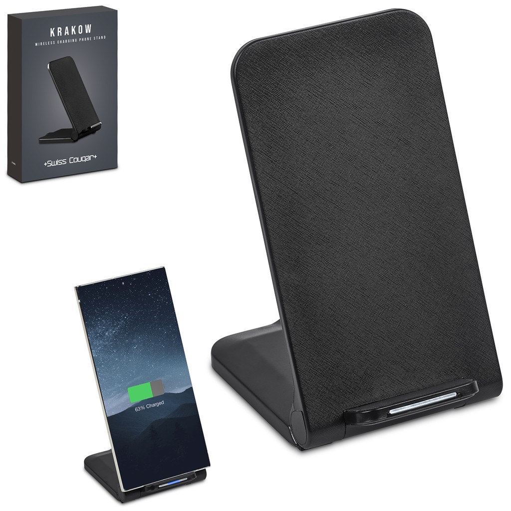 Swiss Cougar Krakow Wireless Charging Phone Stand - Image 15
