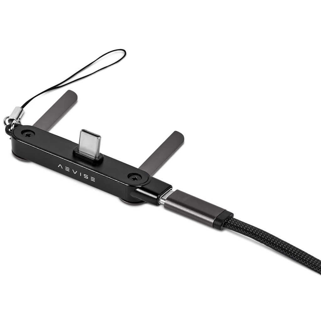 Swiss Cougar Mostar Fast Charge Cable & Type-C Phone Stand - Image 5