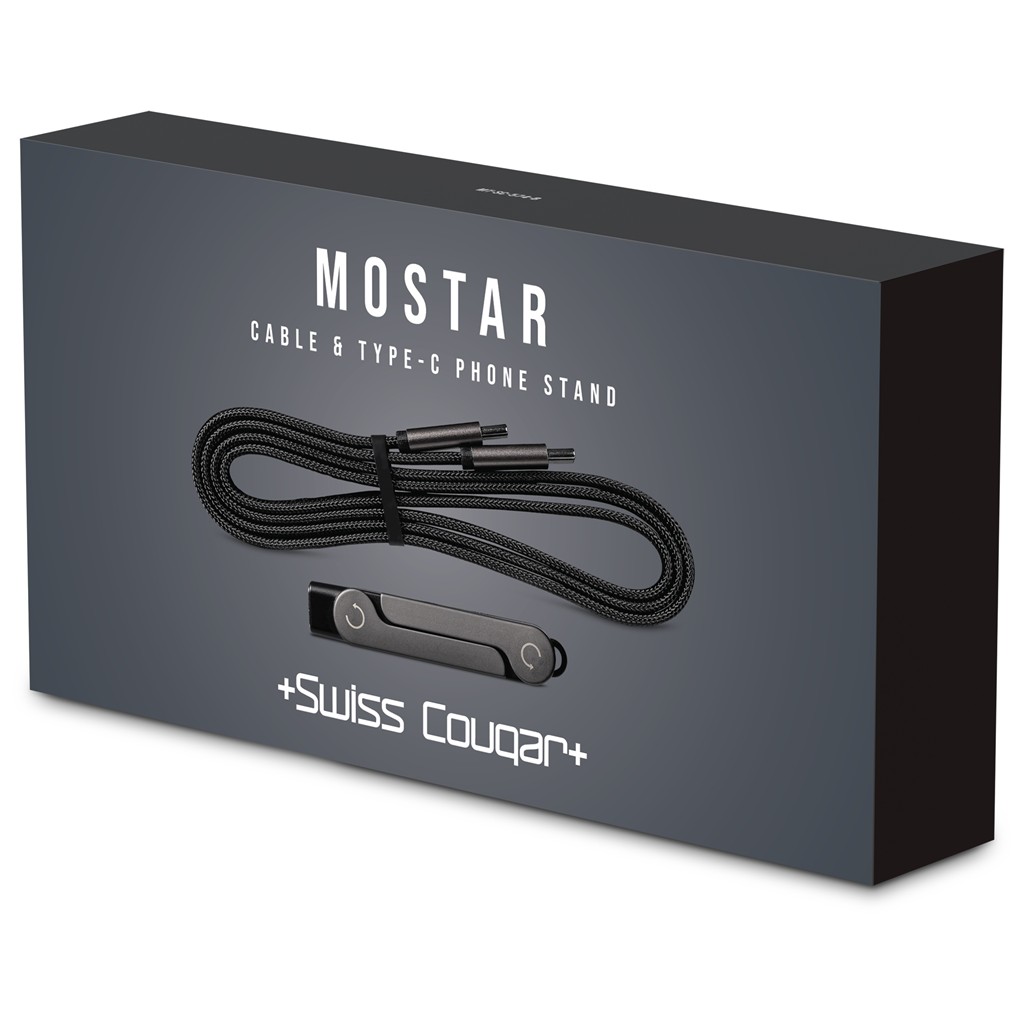 Swiss Cougar Mostar Fast Charge Cable & Type-C Phone Stand - Image 20