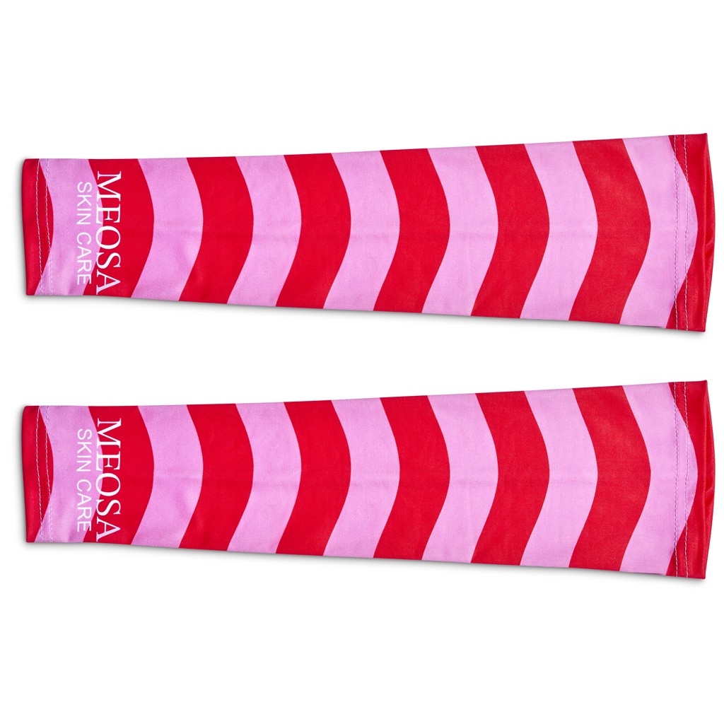 Pre-Printed Sample Hoppla Armax Small Polyester Arm Sleeves - Image 5