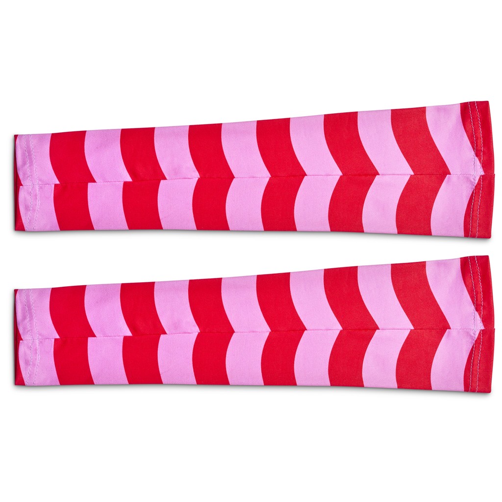 Pre-Printed Sample Hoppla Armax Small Polyester Arm Sleeves - Image 3
