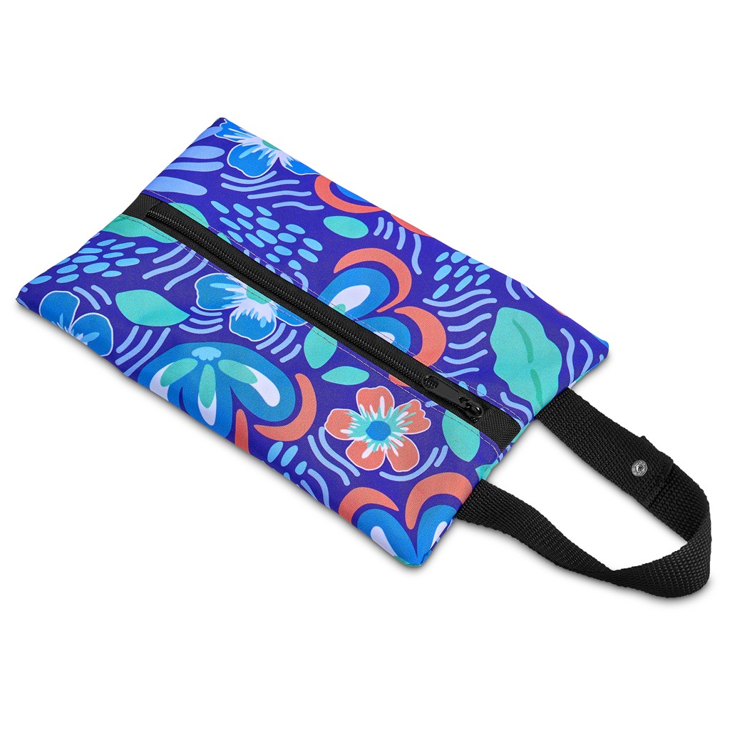 Pre-Production Sample Hoppla Hanki Polyester Travel Tissue Pouch - Image 4