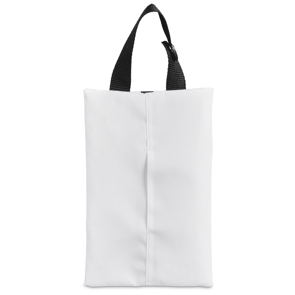 Pre-Production Sample Hoppla Hanki Polyester Travel Tissue Pouch - Image 11