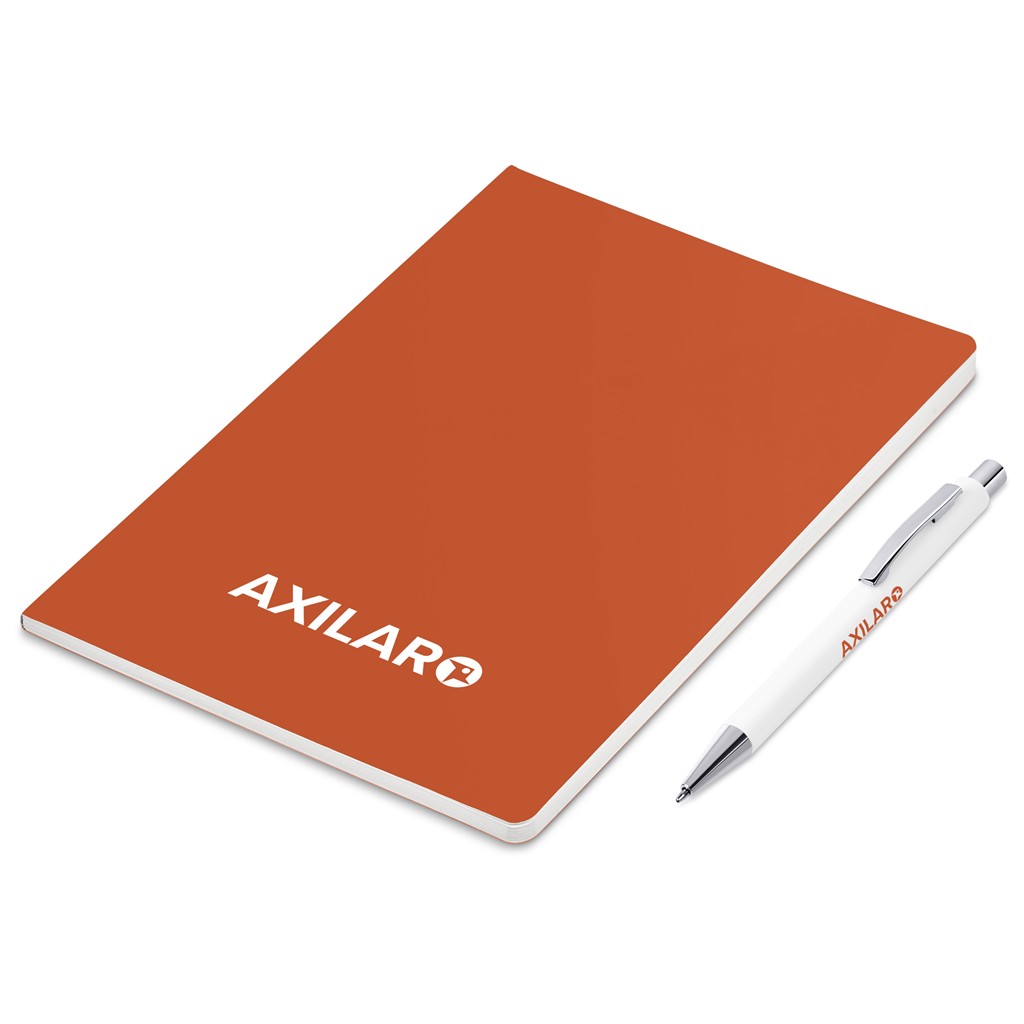 Altitude Mills Notebook & Pen Set - Orange - Image 11