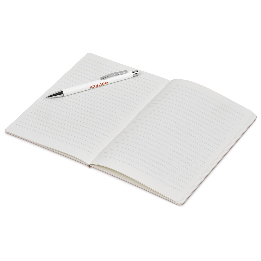Altitude Mills Notebook & Pen Set - Orange - Image 4