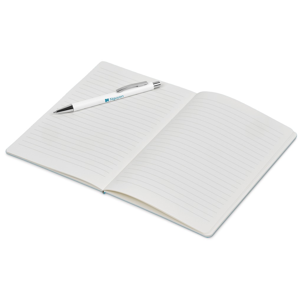 Altitude Mills Notebook & Pen Set - Turquoise
